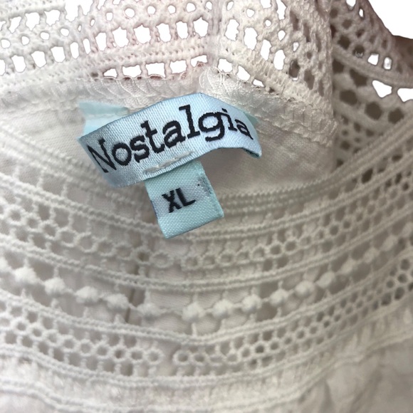 Nostalgia Gray and White Ombré Tank Blouse size XL - Picture 2 of 9